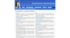 Desktop Screenshot of immo.immoloch.com