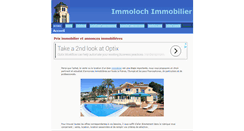Desktop Screenshot of immoloch.com