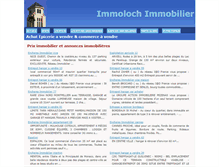 Tablet Screenshot of ecusson.immoloch.com