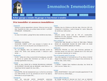 Tablet Screenshot of garage.immoloch.com