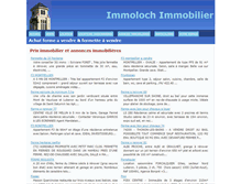 Tablet Screenshot of ferme.immoloch.com