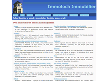 Tablet Screenshot of bastide.immoloch.com
