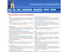 Tablet Screenshot of parking.immoloch.com
