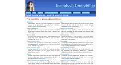 Desktop Screenshot of domaine.immoloch.com