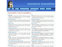 Tablet Screenshot of domaine.immoloch.com
