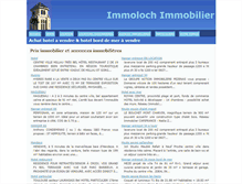 Tablet Screenshot of hotel.immoloch.com