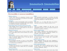 Tablet Screenshot of chateau.immoloch.com