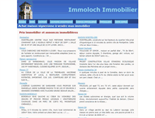 Tablet Screenshot of maison.immoloch.com
